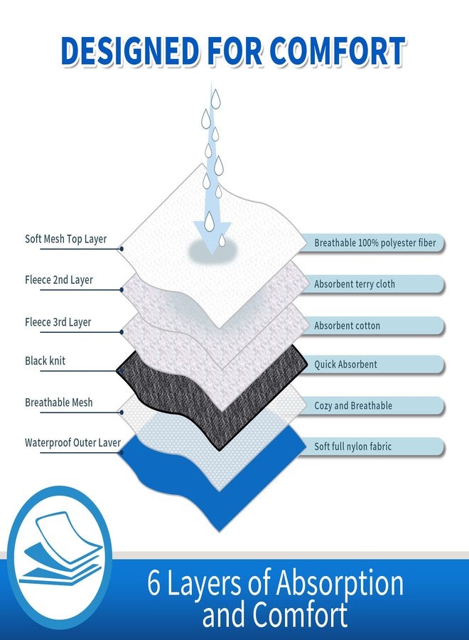 PETANGEL Small Dog Diapers, Washable & Reusable Belly Bands for Male Puppy Wraps, Highly Absorbent Upgrade Durable Belly Diapers for Small Dogs (Size: S, Adjustable Waist: 35cm - 43cm) - Image 2
